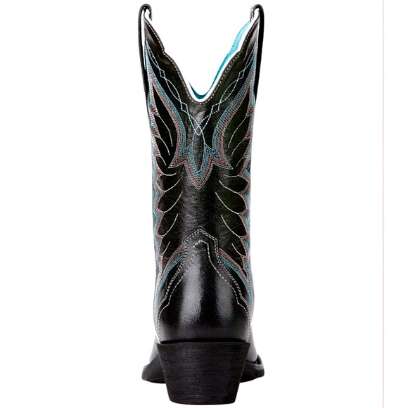 NWOT Ariat Autry Western Boots in Old Black Size 7 - Picture 4 of 15